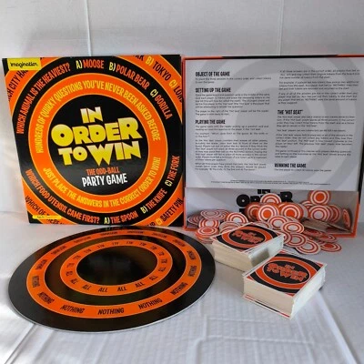 In Order To Win - The Oddball Party Game! 2011 Ages 8+ complete - Image 1 of 4