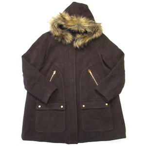 NWT J.Crew Chateau Parka in Heather Walnut Italian Stadium-cloth Wool Coat 20 - Picture 1 of 7