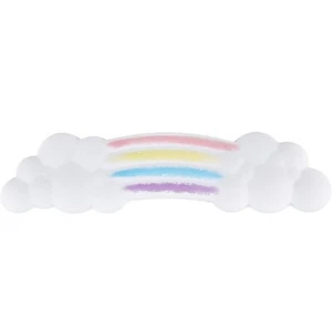 Cloud Wrist Rest Keyboard, Rainbow Cloud Palm Rest Keyboard with PU Leather,... - Picture 1 of 6