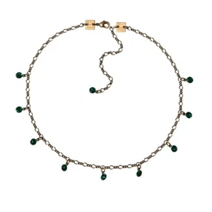 Konplott Kette Collier Tutui Collection grün emerald silber - Bild 1 von 2