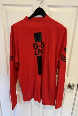 DRIFIRE Midweight Long Sleeve Fire Resistant Shirt XL Red Flight Deck Ordnance - Image 1 of 4