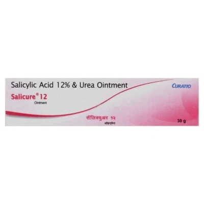 Curatio Salicure Salicylic Acid 12% w/w Ointment (30gm) - Image 1 of 4