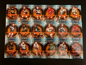 🍁2024-25 UD TIM HORTONS 10TH EDITION FROZEN HOTSHOTS COMPLETE SET (18 CARDS)🍁 - Picture 1 of 3