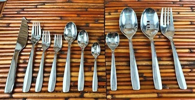 Gourmet Settings * CABARET Glossy Stainless Flatware YOUR CHOICE - CHOOSE (124) - Image 1 of 4