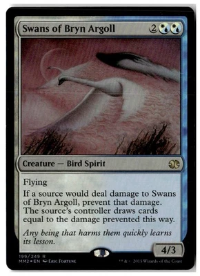 MTG Foil Swans of Bryn Argoll - Modern Masters 2015 Moderately Played English - Image 1 of 2