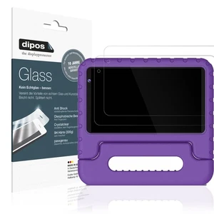 2x Schutzfolie für Aocwei X300 Tablet 7 Zoll - Anti-Shock 9H Folie dipos Glass - Afbeelding 1 van 7