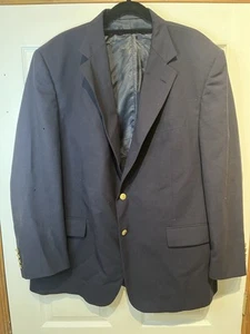 Oliver Men’s Sport Coat Navy Blue Size 48R - Picture 1 of 7
