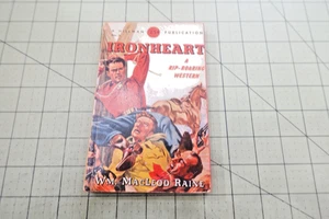 IRONHEART BY WM. MACLEOD RAINE VINTAGE HILLMAN BKS PULP ERA WESTERN PB - Bild 1 von 3