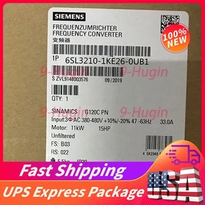 Inverter Siemens 6SL3 210-1KE26-0UB1 / 6SL3210-1KE26-0UB1 SINAMICS G120C 30KW - Foto 1 di 3