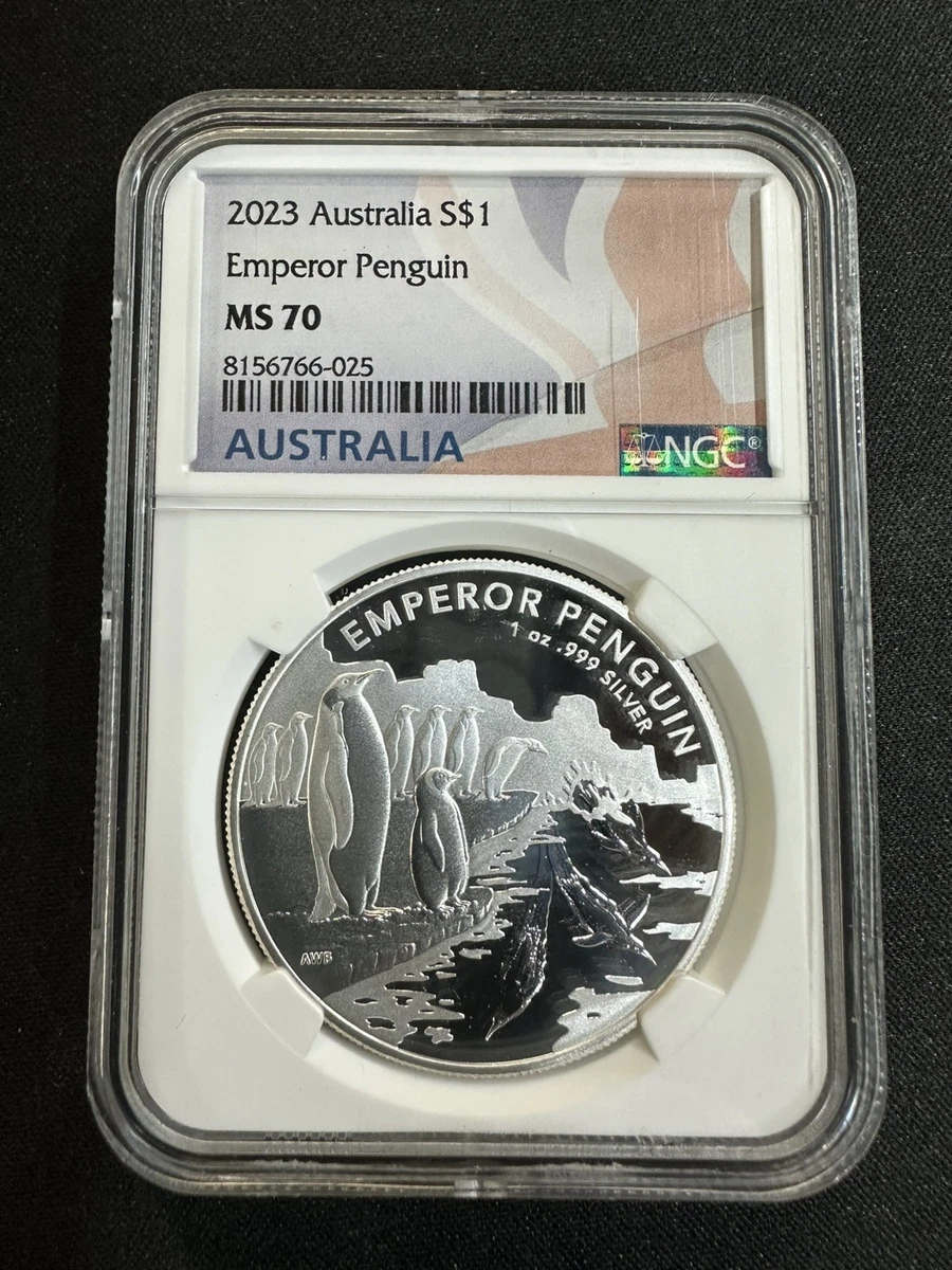 NGC Certified Royal Australian Mint Silver Bullion Coins for sale