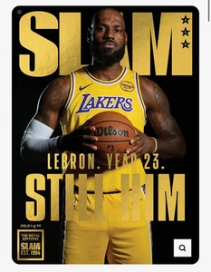 GOLD METAL: SLAM 259 - LEBRON JAMES MAGAZIN (#D/94) VORVERKAUF ✅🆕 - Bild 1 von 1