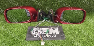 Par de espejos retrovisores laterales eléctricos originales para puerta Lexus GS350 2006-2011 OEM JDM usados Foto 1 de 4