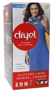 Dryel Fabric Softener for Home Dry Cleaning 1 Count Pack Soft and Fresh - Picture 1 of 4