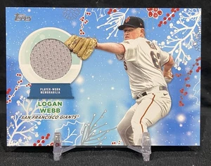 2023 Topps Holiday Relics Logan Webb #RC-LW - Picture 1 of 2