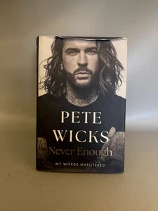 Never Enough by Pete Wicks Hardback Free p&p - Bild 1 von 4