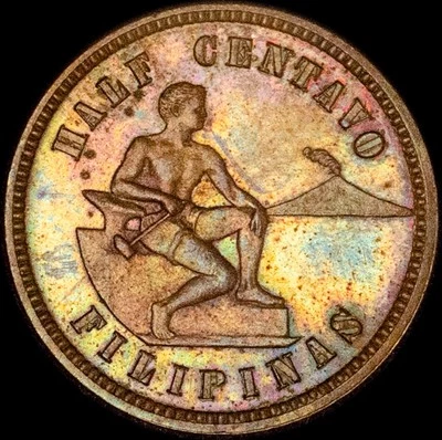 Philippines 1903 1/2 Proof NGC PF 63 - Image 1 of 4