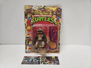 Crazy Cowboy Don 1992 TMNT Wacky Wild West Donatello Ninja Turtles On Card - Picture 1 of 14