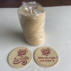 Lot Of 100 1976 Vintage Schlitz Beer Coasters When It's Right, You Know It READ
