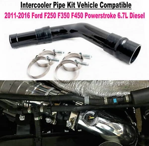 Upgrade Hot Side Intercooler Pipe Kit For Ford 2011-16 F250/350/450 Diesel 6.7L - Picture 1 of 9