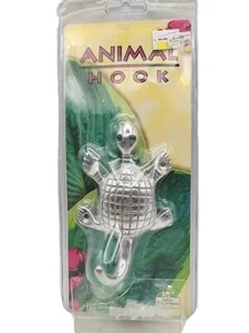 Gancho de tortuga montable tono plateado aluminio gancho para animales de Better Housware 2000 - Imagen 1 de 12