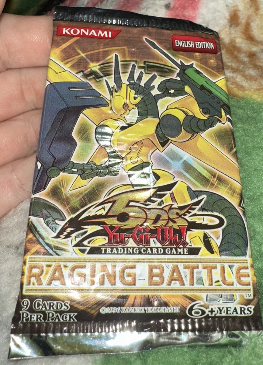 Yu-Gi-Oh! TCG Raging Battle Sealed Collectible Card Game Packs for