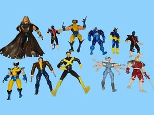 Vintage X-Men Action Figures Lot of 11 Figures Various Sizes - Picture 1 of 2
