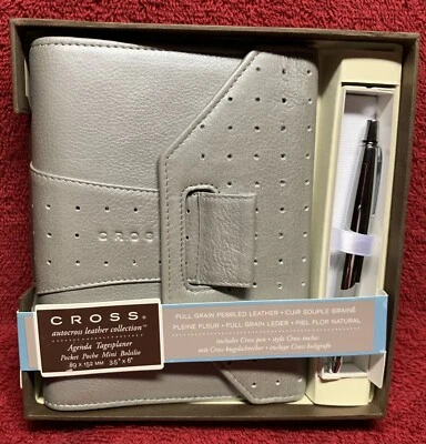 Agenda Bolsillo Cruzado - Plateada Nueva En Caja Foto 1 de 4