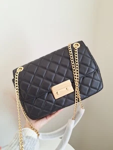 Bolso de Hombro Michael Kors Sloan Mediano Cuero Acolchado NUEVO CON ETIQUETAS Precio ORIGINAL $328 - Imagen 1 de 7