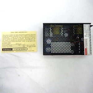 ABBOTT TRANSISTOR LABS - MODEL: ZB90TX1-5/15. PART: A9752. POWER UNIT. NOS. - Picture 1 of 8
