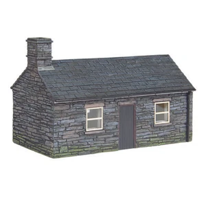 44-0108 Scenecraft OO Scale Narrow Gauge (OO9) Slate Built Workers Cottage - Picture 1 of 1