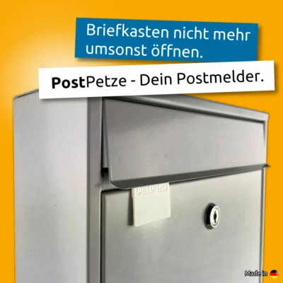 POSTPETZE Nunca más abrir buzón gratis | Tu detector de correos y detector de cartas | PostPetz