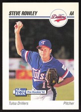 1992 SkyBox Team Sets AA   Steve Rowley #617 Tulsa Drillers