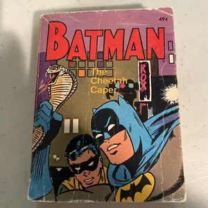 Batman: The Cheetah Caper-Big Little Book #5771 - 1969 Whitman Publishing PB - Picture 1 of 4