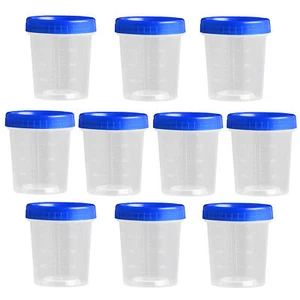 Clear Measuring Cups 120ml Mixing Cups Measuring Cup 10pcs Graduated Beaker - Picture 1 of 12