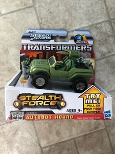 NEW Transformers Stealth Force Autobot Hound Hasbro Speed Stars 2010 - Picture 1 of 2