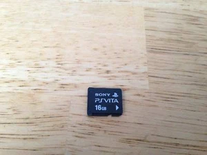 Tarjeta de memoria oficial PlayStation PS Vita 16 GB (como nueva) - envío en 1 día - Imagen 1 de 2