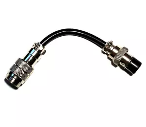 Adattatore radio KENWOOD MIC da 8 pin a 4 pin KENWOOD HS-48A - Foto 1 di 5