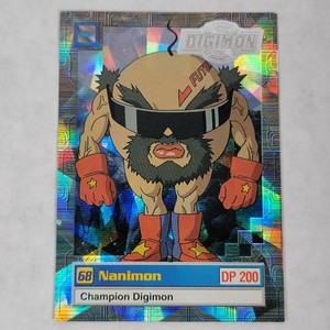 Prizm Nanimon, 68, 10 of 32 Trading Card, DP 200, Champion Digimon 2000 Series 2