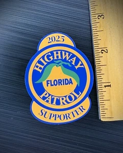 Florida Highway Patrol State Police 2025 Supporter 2.5” Sticker Decal Trooper FL - Picture 1 of 1
