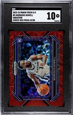 2023-24 Panini Prizm Draft Picks Choice Red Variation /88 Markquis Nowell SGC 10