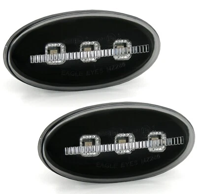 LED Seitenblinker Set für Mazda 2 3 5 6 BT-50 MPV-II Blinker Smoke Schwarz RA - Bild 1 von 4