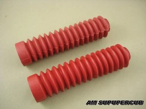 NUEVA HORQUILLA DELANTERA BOTA ROJA HONDA MTX125 MTX200 MTX 125 200 // UN PAR - Imagen 1 de 4