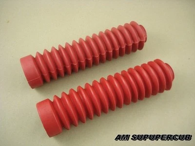 NUEVA HORQUILLA DELANTERA BOTA ROJA HONDA MTX125 MTX200 MTX 125 200 // UN PAR Foto 1 de 4