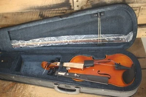 Bellafina Sonata Violin Outfit 3/4 Size - NEEDS REPAIR #R5725 - Picture 1 of 3
