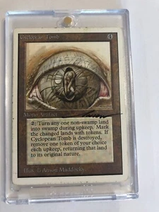 Cyclopean Tomb Unlimited Edition SIGNED LP MTG (RM) 4RCards - Picture 1 of 2