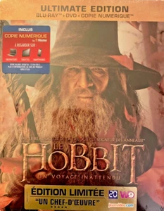 The Hobbit: An Unexpected Journey Blu-ray LIMITED EDITION STEELBOOK (R2 IMPORT) - Picture 1 of 2