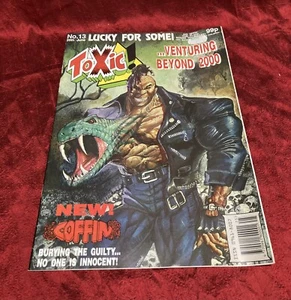 Coffin Cover Toxic Comic #13 20 Jun 91 Very Graphic Unsuitable For Children - Picture 1 of 2