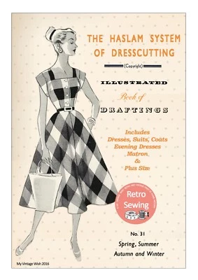 The Haslam System of Dresscutting No. 31 - 1950's  - Copy - Image 1 of 4