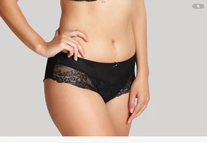 Panache Slip 9395	46 black NEU mit Etikett - Bild 1 von 6