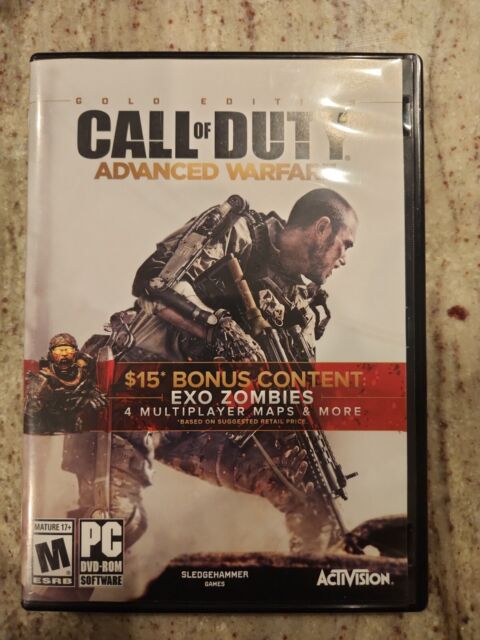 Call of Duty Advanced Warfare PC DVD ROM Solo Compatible DVD IN Spanish Am